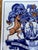 English Dutch Delft Heraldic Tile in Blue and White For Sale - Image 3 of 7