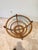 1970s Vintage Sculptural Palm Beach Style Rattan Coffee Table With Round Glass Top, C. 1970s For Sale - Image 5 of 9