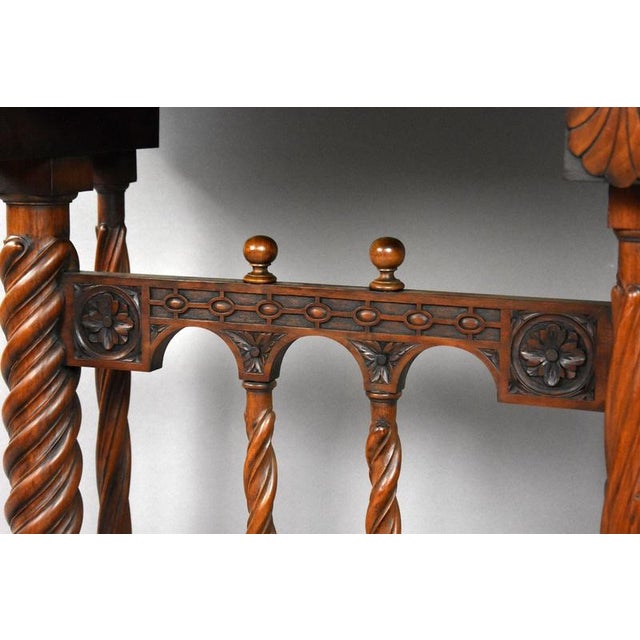 17th Century Spanish Walnut Bargueño Cabinet, 1650 For Sale - Image 9 of 13