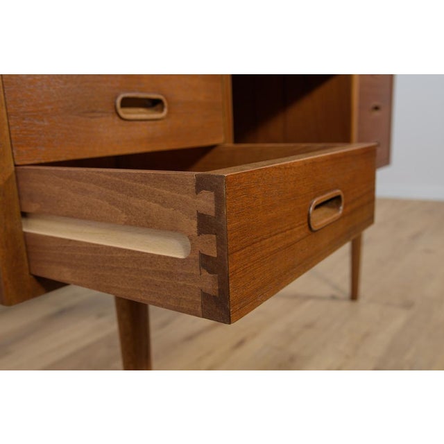 Mid-Century Freestanding Teak Desk, 1960s For Sale - Image 18 of 18