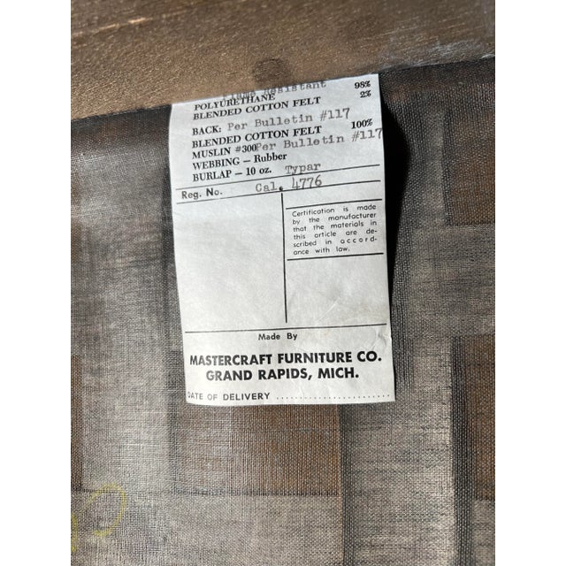 1970s Bernhard Rohne Acid-Etched Brass Dining Set. For Sale - Image 12 of 12