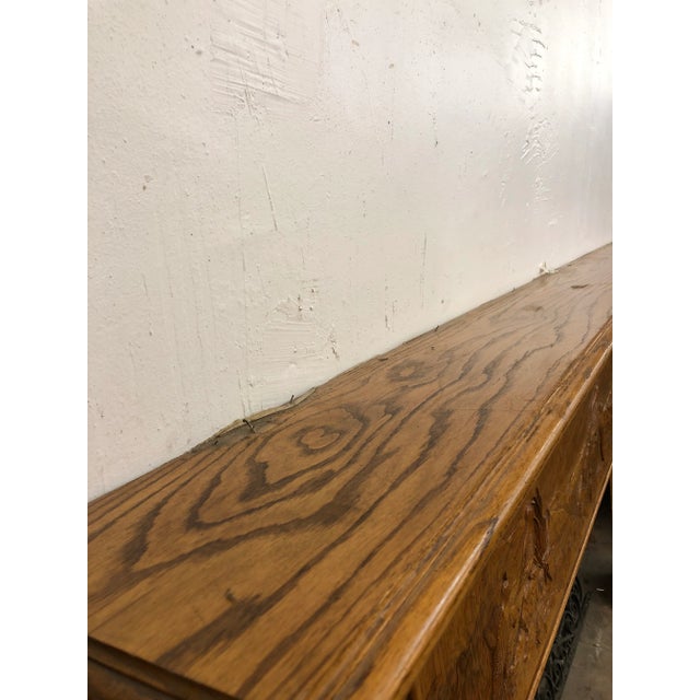 David Frisk Carved Fireplace Mantle For Sale In Los Angeles - Image 6 of 7