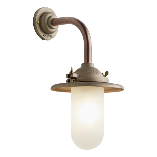 Tekna Butterfly 90° Wall Light With Copper Finish and Frosted Glass For Sale