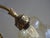 Brown Three-Light Chandelier in Wood, Bronze and Glass, 1980s For Sale - Image 8 of 15