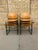 A matching set of 8 vintage German stackable school chairs. These are classic mid-century industrial chairs with molded...
