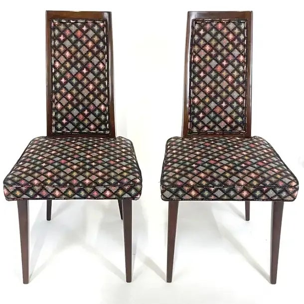 Mid-Century Modern Pair of Harvey Probber Model 1055 Sculptural Dining or Side Chairs For Sale - Image 3 of 12