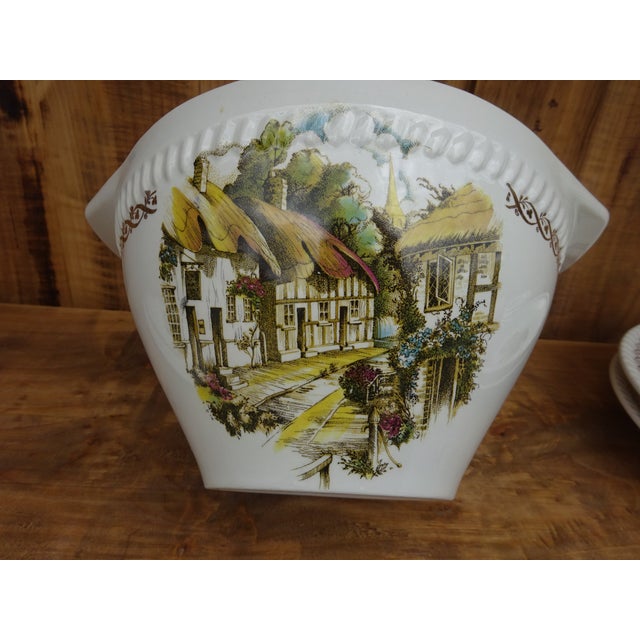 Earthenware Tureen from Keller & Guérin, 1890s For Sale - Image 5 of 12