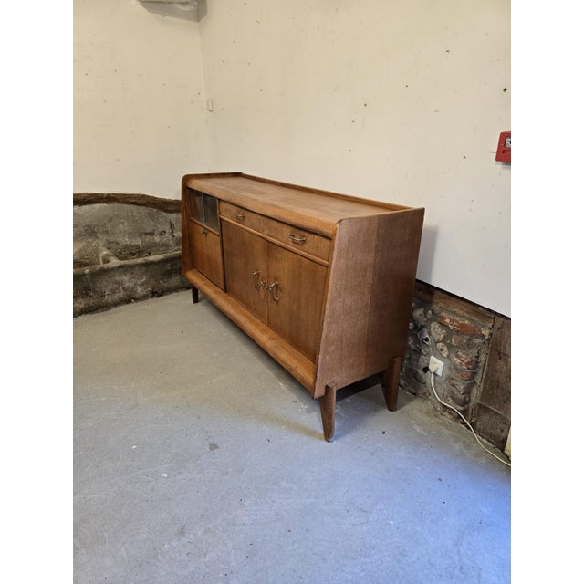 Vintage French Sideboard, 1950 For Sale - Image 10 of 12