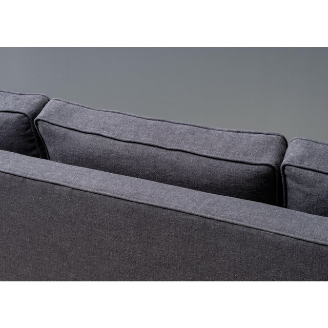 Knoll Style Tuxedo Sofa For Sale - Image 12 of 13