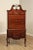 Wood Custom Crafted Philadelphia Chippendale Style Carved Mahogany Highboy For Sale - Image 7 of 13