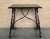 19th Century Ebonized Baroque Spanish Side Table with Lyre Legs For Sale - Image 16 of 18