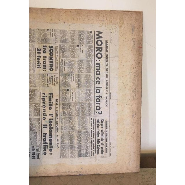 Ermete Lancini, Abstract Collage, 1960s, Mixed Media For Sale - Image 16 of 17