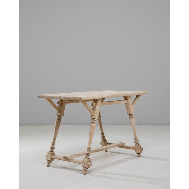 20th Century Austrian Alpine Wooden Console Table For Sale - Image 4 of 18