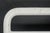 Vintage French White Enameled Cast Iron Double Towel Rack For Sale In New York - Image 6 of 8