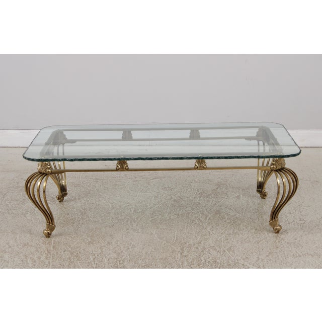 Age: Approx: 25 Years Old Details: High Quality Construction Modern Design Hollywood Regency Style Factory ‘Chipped’ Edge...