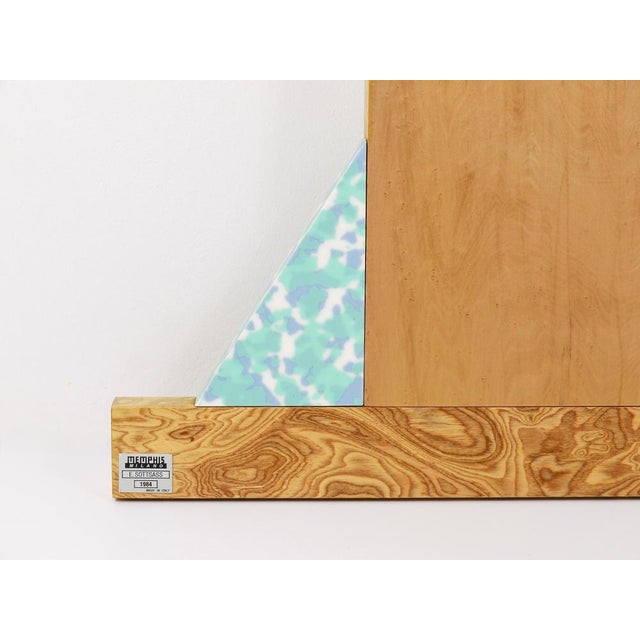 Vintage Italian Wall Mirror by Ettore Sottsass, 1984 For Sale - Image 18 of 18