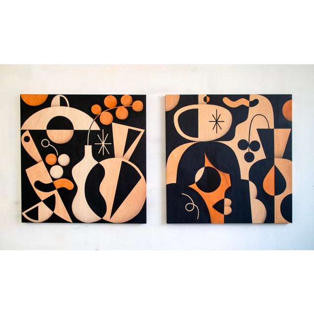 Rubén Sánchez, Sunny Morning I, 2024, Acrylic Painting on Panel For Sale - Image 9 of 10