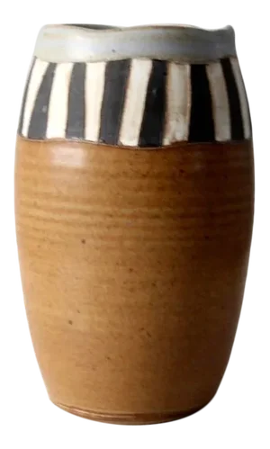 Vintage Signed Studio Pottery Vase
