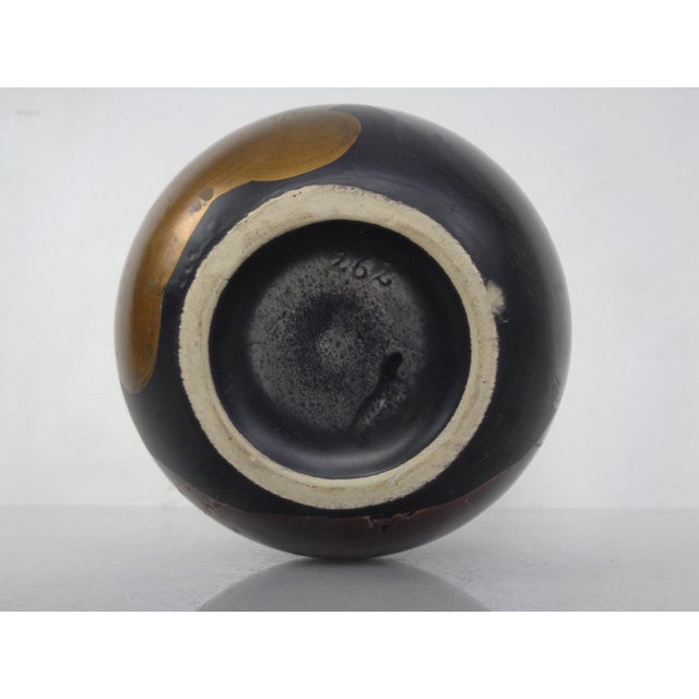 Studio Ceramic Ball Vase, Germany, 1970s For Sale - Image 16 of 18