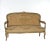 Wood Antique French Louis XV Giltwood & Aubusson Tapestry Sofa Circa 1860 For Sale - Image 7 of 12
