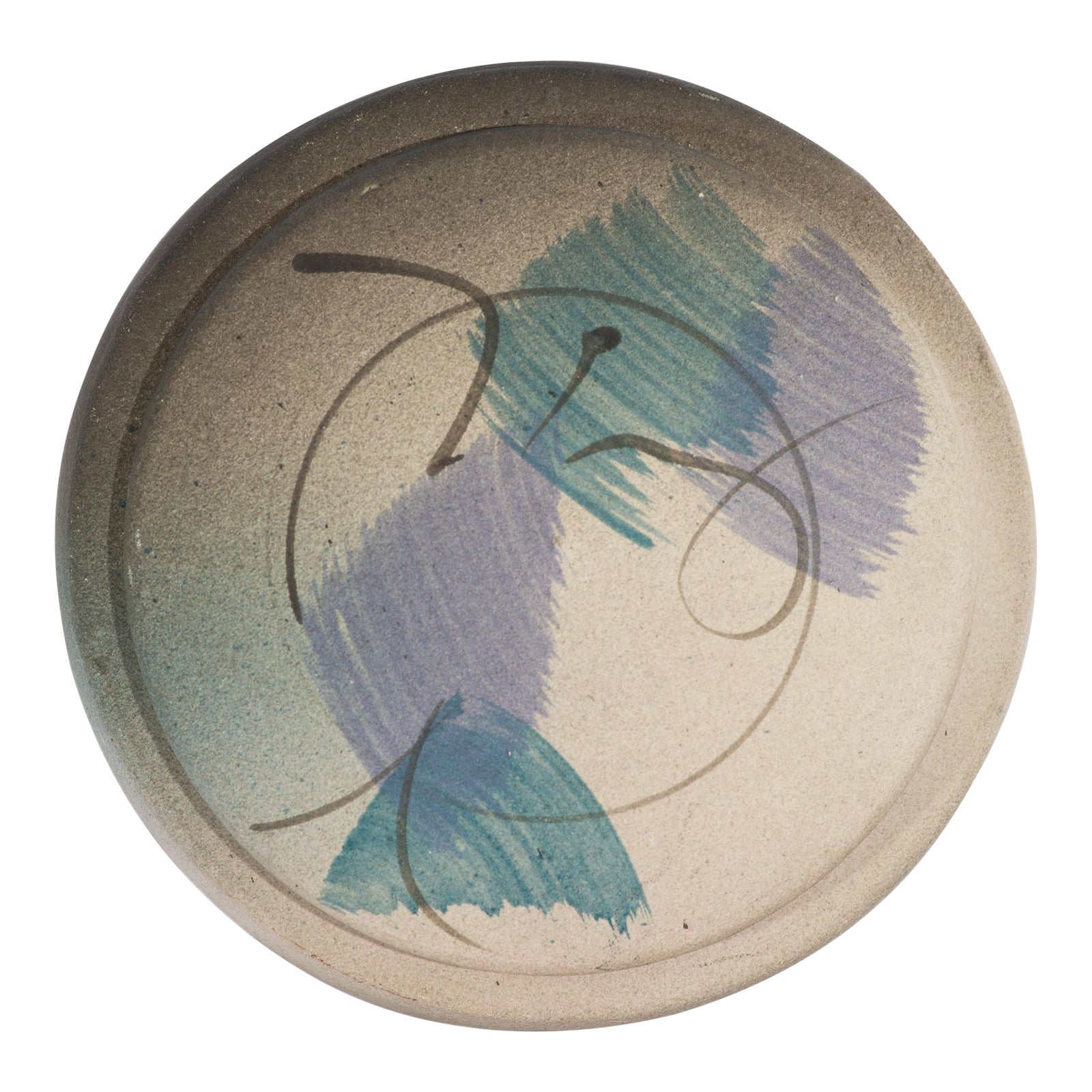 Jim Kemp Signed Studio Pottery Postmodern Box Chairish