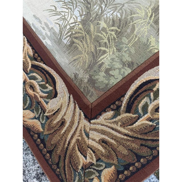 Mid-Century French Aubusson Style Jaquar Tapestry, 1970s For Sale - Image 13 of 18