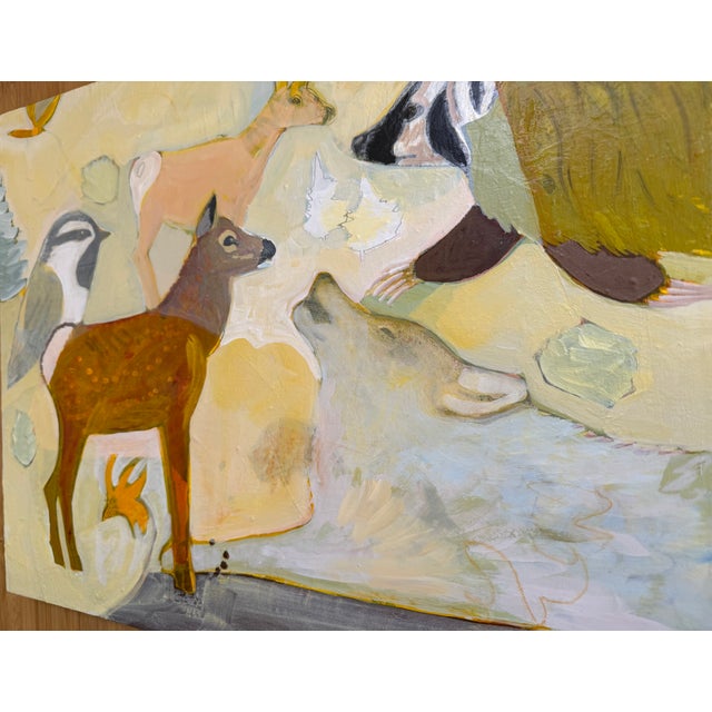 "Echoes of Yellowstone" a Sweet Painting by LWren Walraven For Sale - Image 4 of 10