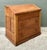 Tan Vintage Tiger Maple Butlers Desk For Sale - Image 8 of 12