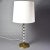 Scandinavian Modern Brass and Acrylic Glass Table Lamp in the Style of Carl Fagerlund For Sale - Image 6 of 6
