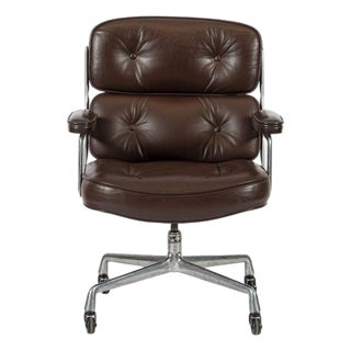 Vintage Eames for Herman Miller Time Life Brown Office Chair 1983 For Sale