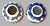Ceramic Mid 20th Century Small Blue and White Chinoiserie Porcelain Jars - A Pair For Sale - Image 7 of 11