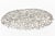 Donna Karan for Lenox Abstract Coral Silver Oval Tray For Sale - Image 10 of 11