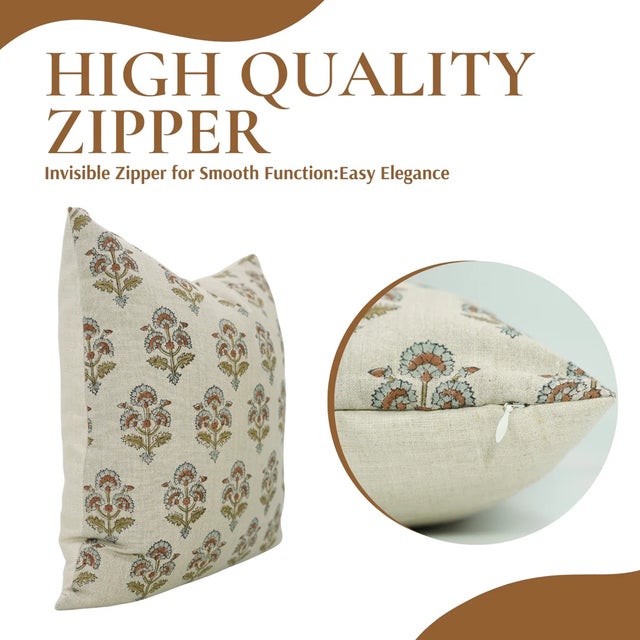 The Traffic Light cushion cover adds a playful, contemporary twist to traditional hand block printing. Featuring a bold,...