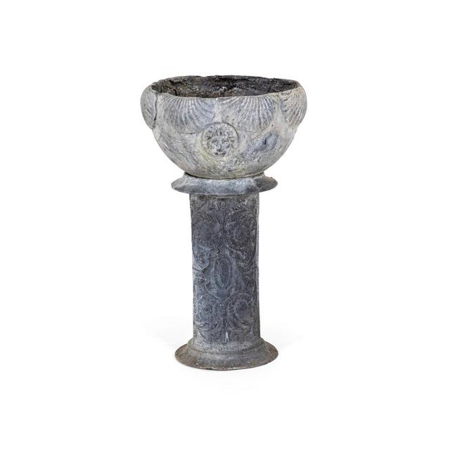 Victorian Lead Garden Planter For Sale - Image 12 of 12