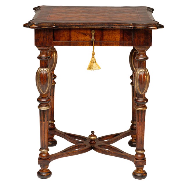 Italian Neoclassic Sansovino Lamp Table For Sale
