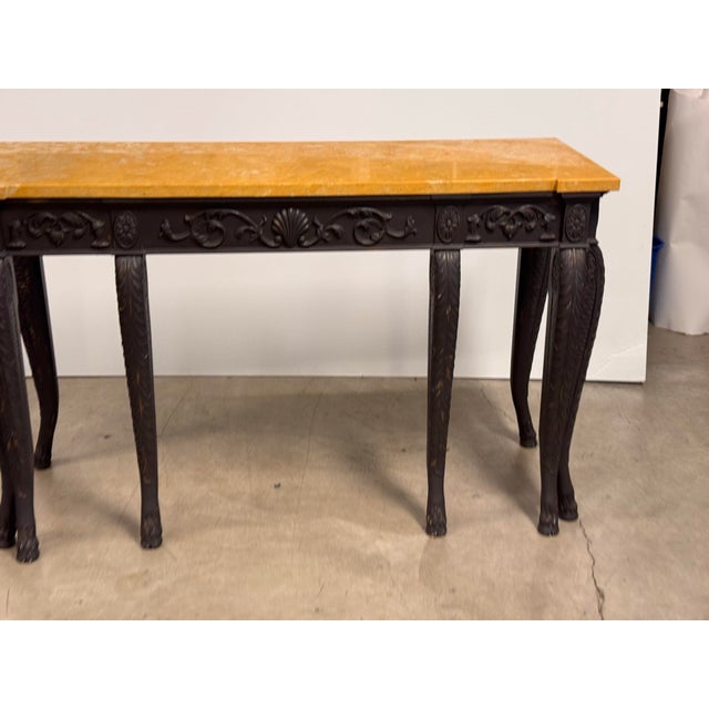 Custom Design Neoclassical Revival Console Table For Sale - Image 11 of 12