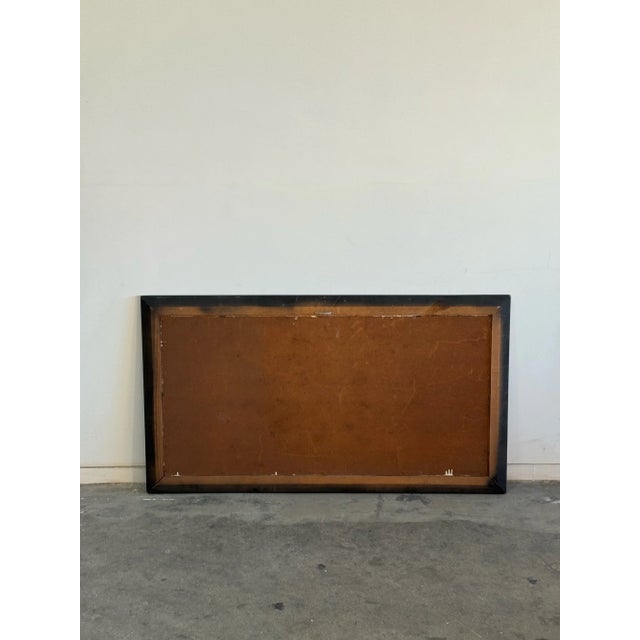 Black Vintage Figurative Painting by Cynthia White 1969 For Sale - Image 8 of 12