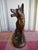 1920s Large Antique Metal German Shepard Statue For Sale - Image 5 of 10