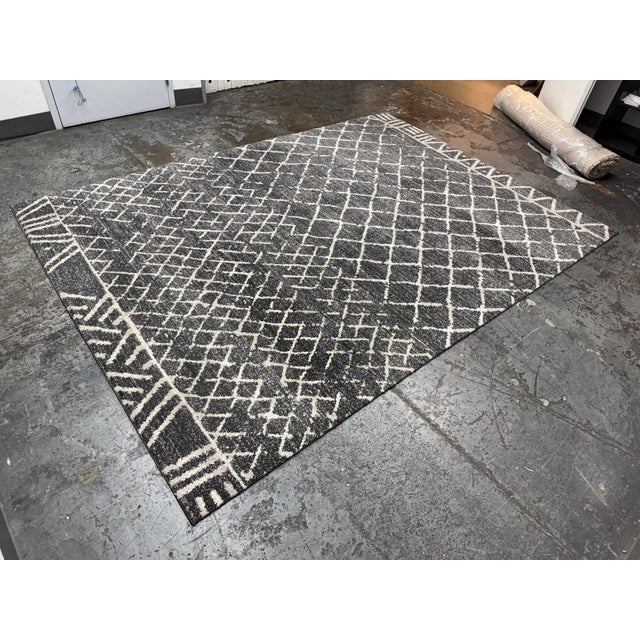 7ft 8in X 10ft 7in Abbey Carpet & Floor Tribal Area Rug For Sale In San Francisco - Image 6 of 12