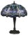 20th Century Tiffany Style Stained Glass Lamp For Sale