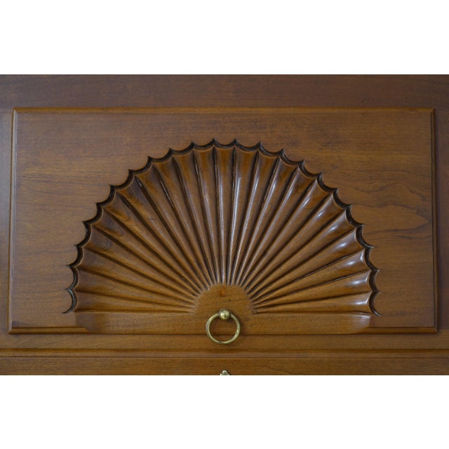 Stickley Cherry New England Queen Anne Highboy For Sale - Image 10 of 18