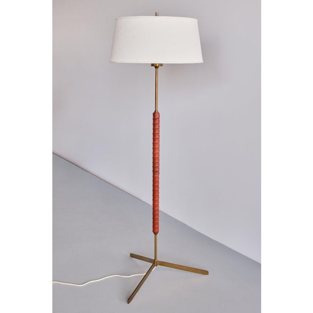 Vintage G-31 Floor Lamp in Brass by Bergboms, 1940s For Sale - Image 12 of 12