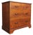 Hand Crafted Cherrywood Dresser / Bureau with Brass Drop Handles from Howard & Sons For Sale