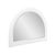 The George Mirror features a lacquer finish. The arched frame is made from wood and is accented with grooves for added...