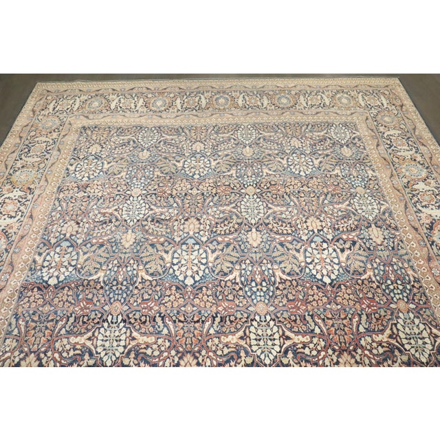 Late 19th century Antique Tabriz Persian Rug - 9'8" x 15'4" For Sale - Image 9 of 12