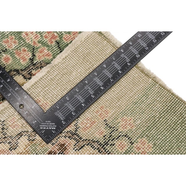 Mid 20th Century Vintage Turkish Sivas Rug, 01'04 X 02'02 For Sale - Image 5 of 9