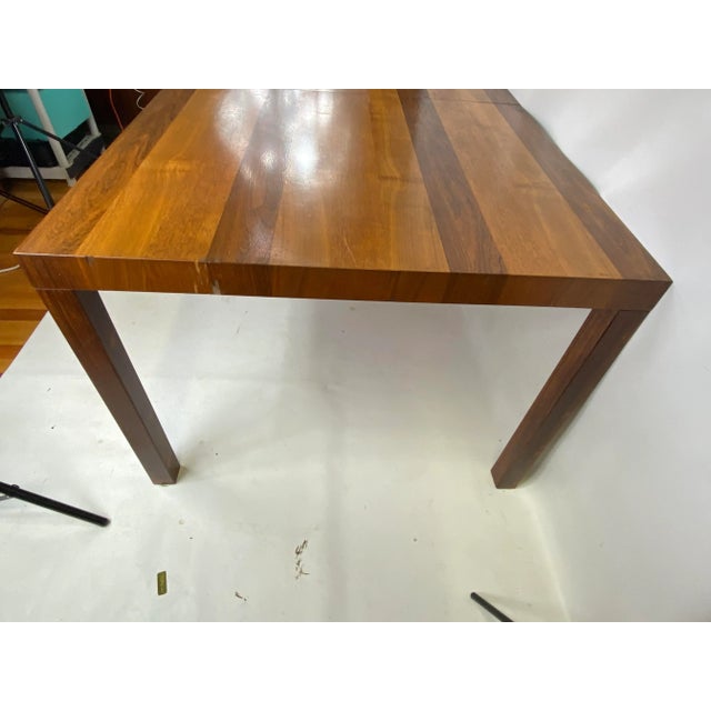 Danish Parsons Dining Table by Dyrlund Denmark Tri-Wood