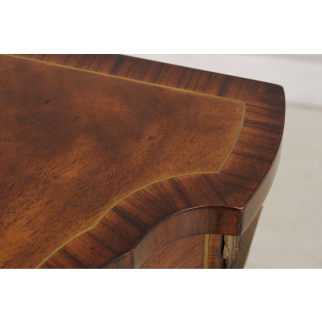 Theodore Alexander Bronze Mounted Corner Cabinet For Sale - Image 10 of 18
