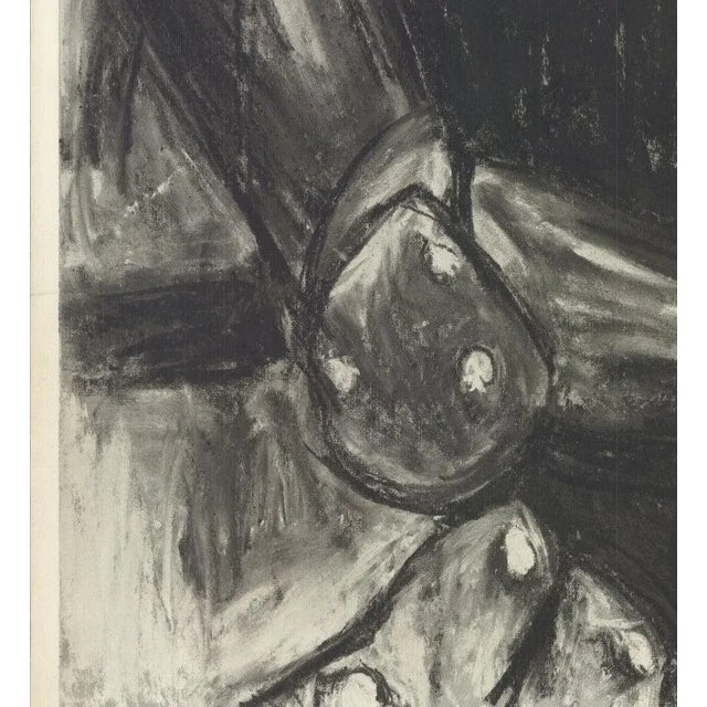 Mid-Century Modern 1968 George Segal 'New York City Ballet Company Act-I & Act-II' Black,Gray Serigraph For Sale - Image 3 of 4