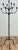 Vintage wrought Iron candelabra stand with tripod base. Accommodates nine (9) candles. Very decorative and functional...
